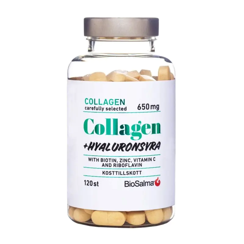 BioSalma Collagen + Hyaluronic acid 120 tablets
